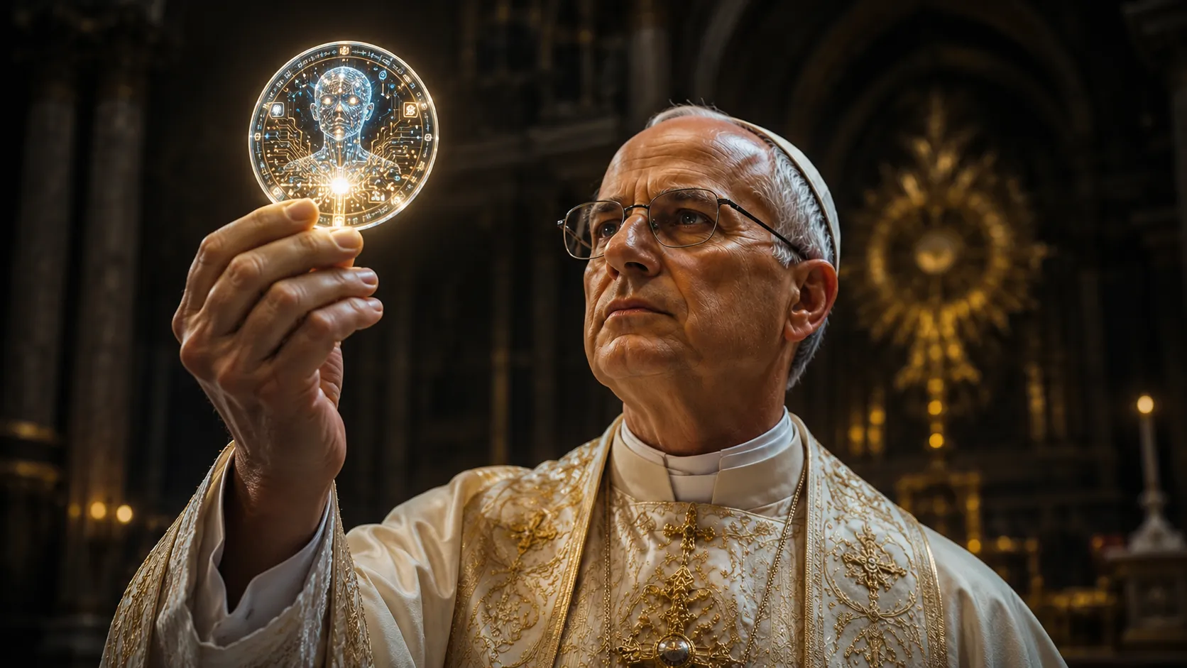 Representación de IA: El Papa y la Inteligencia Artificial