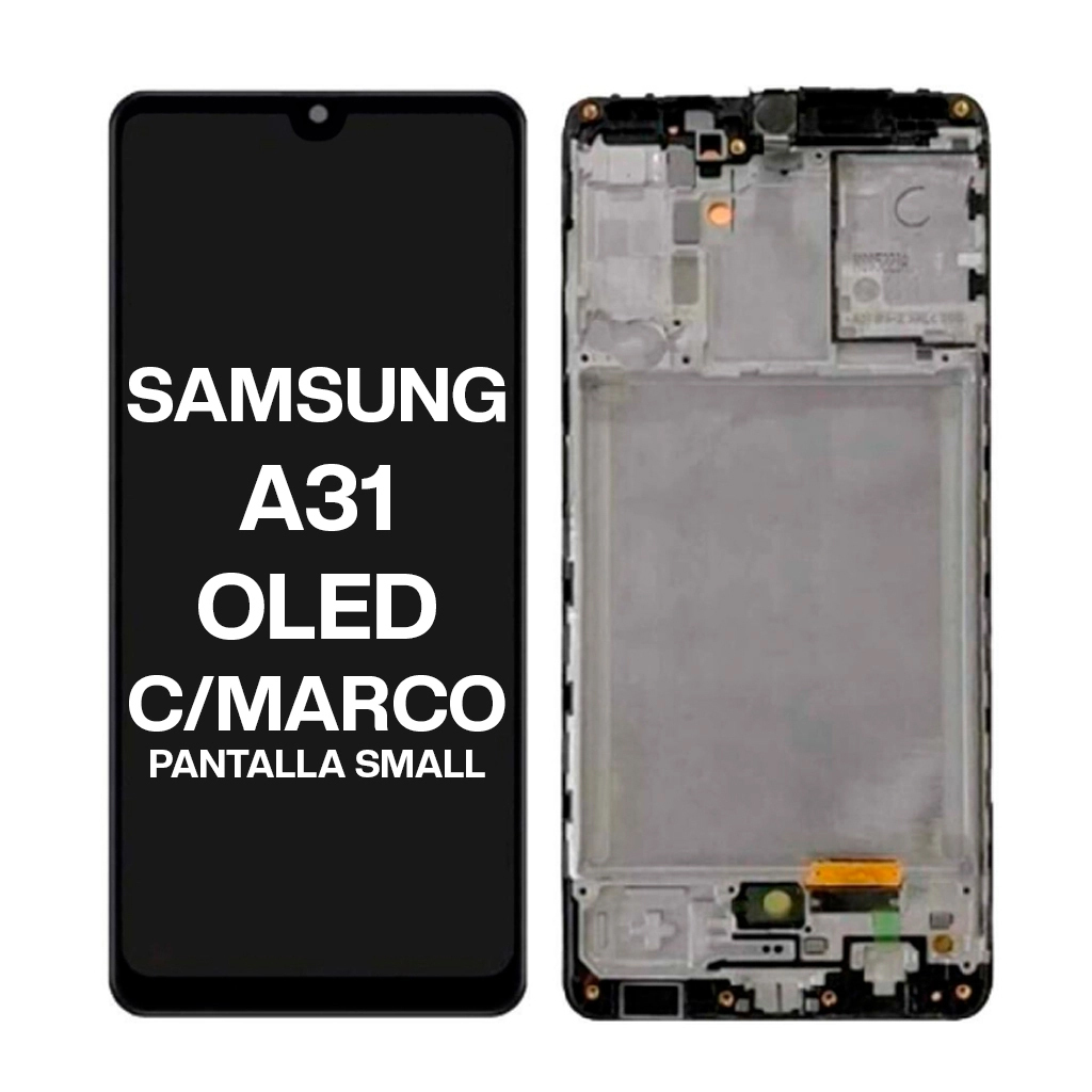 Módulo Samsung A31FR oled/svc con marco 