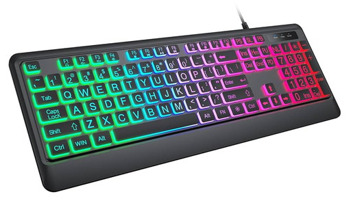[TT62] Teclado retroiluminado 
