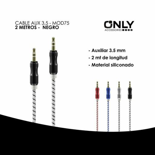 [TT71] Cable Only Auxiliar 3.5 mm 